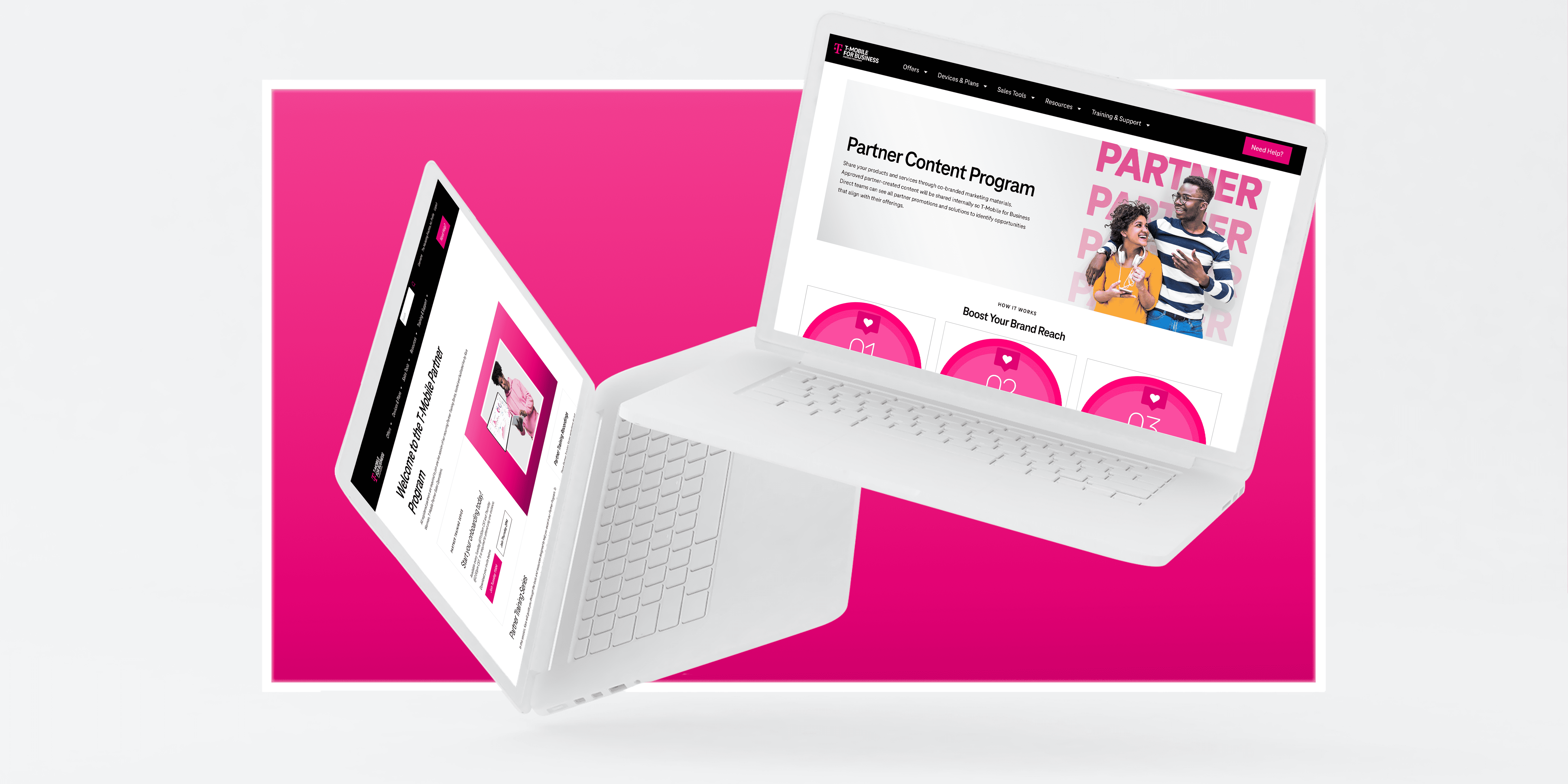 Partner Portal screens